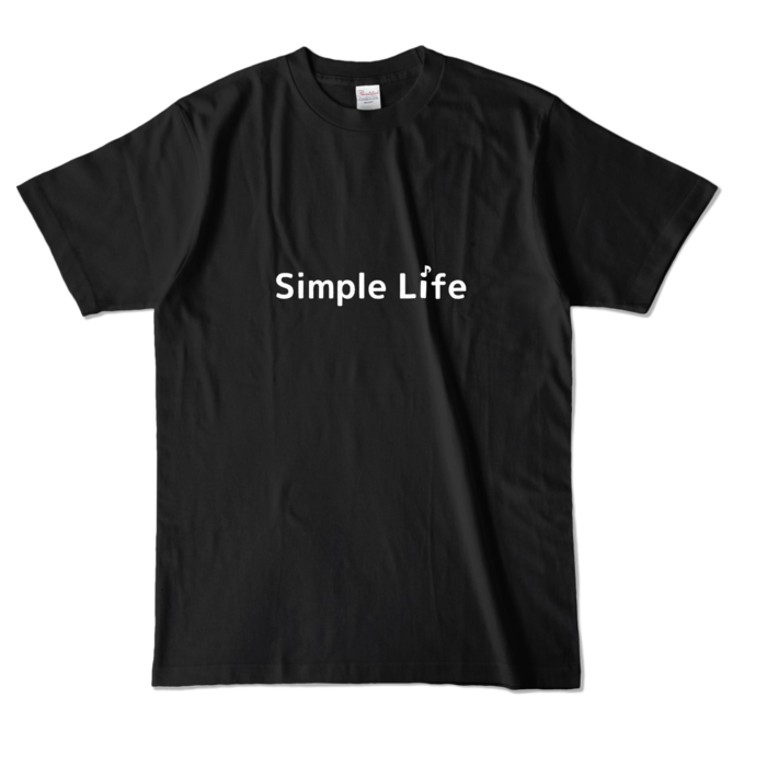 カラーTシャツ♪　黒色　L