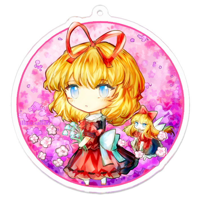 アクリルキーホルダー - 70 x 70 (mm)