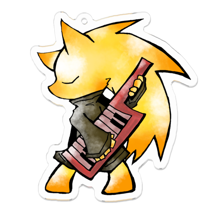 アクリルキーホルダー - 70 x 70 (mm)