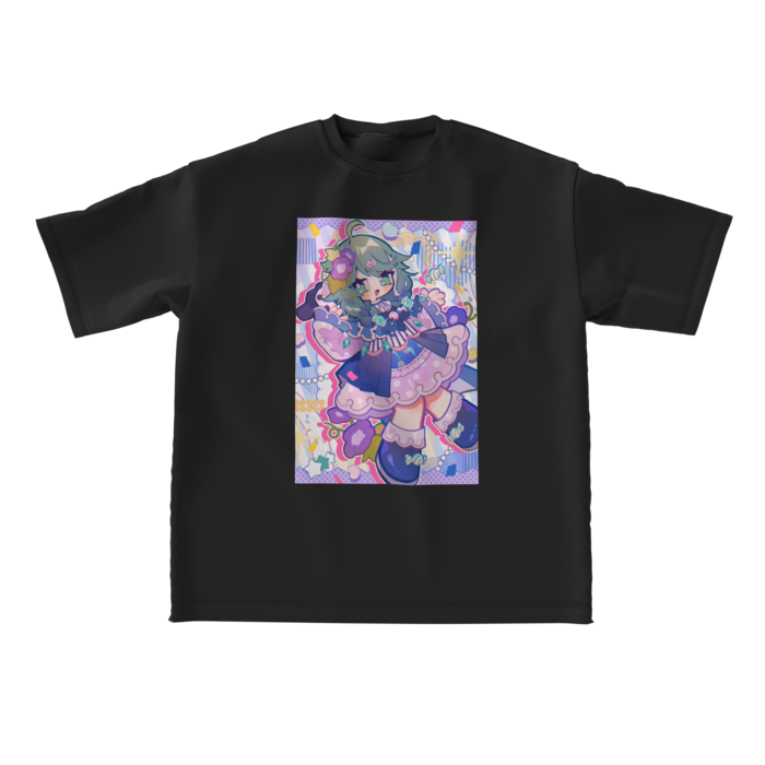 ビッグシルエットTシャツ - L - 正面(1)