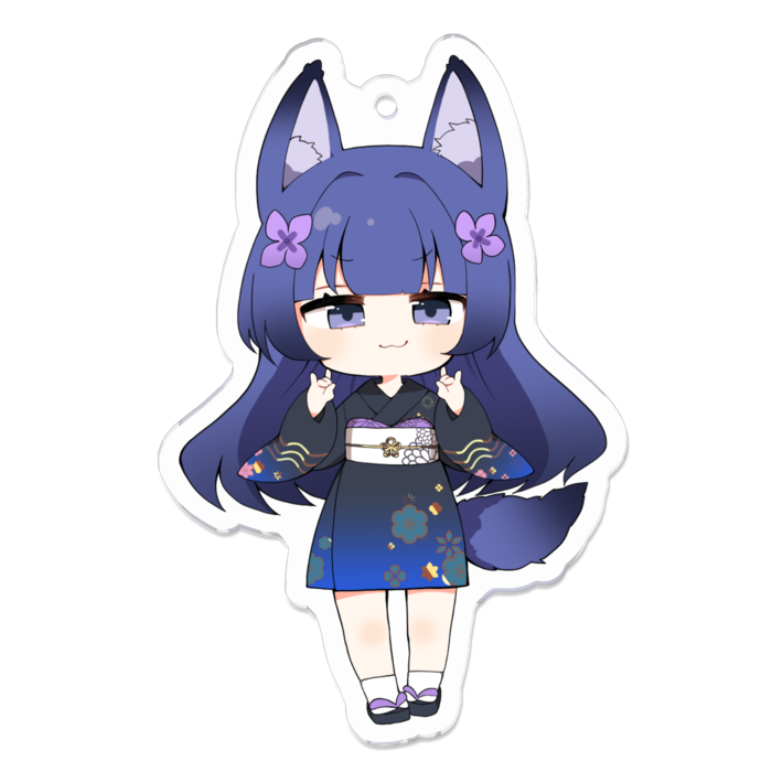 アクリルキーホルダー - 70 x 70 (mm)