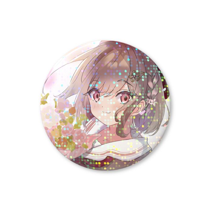 ホログラム缶バッジ - 44mm