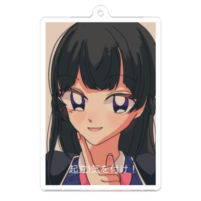 アクリルキーホルダー - 70 x 70 (mm)