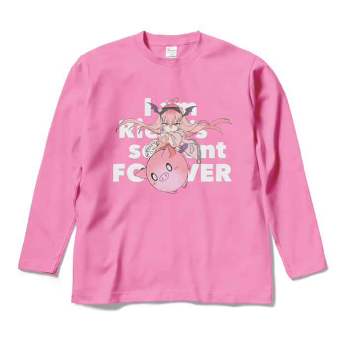 ロングスリーブTシャツ - M - ピンク