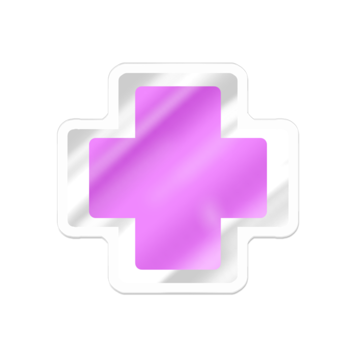 アクリルバッジ - 50 x 50 (mm)