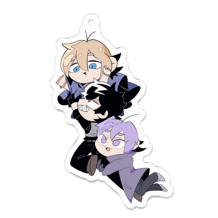 アクリルキーホルダー - 70 x 70 (mm)