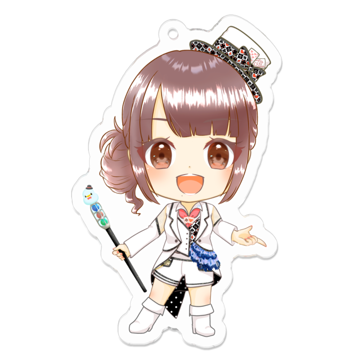 アクリルキーホルダー - 70 x 70 (mm)