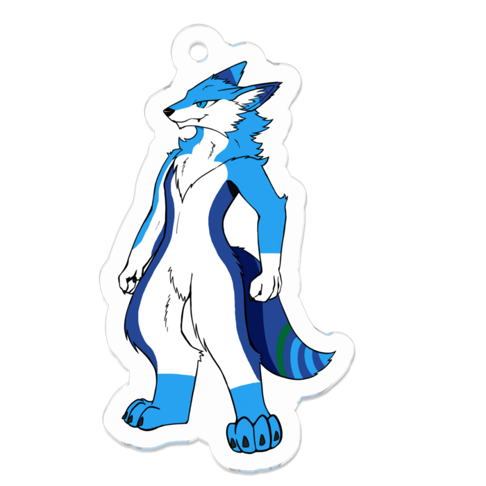 リデザイン版(竜狼) - 50 x 50 (mm)