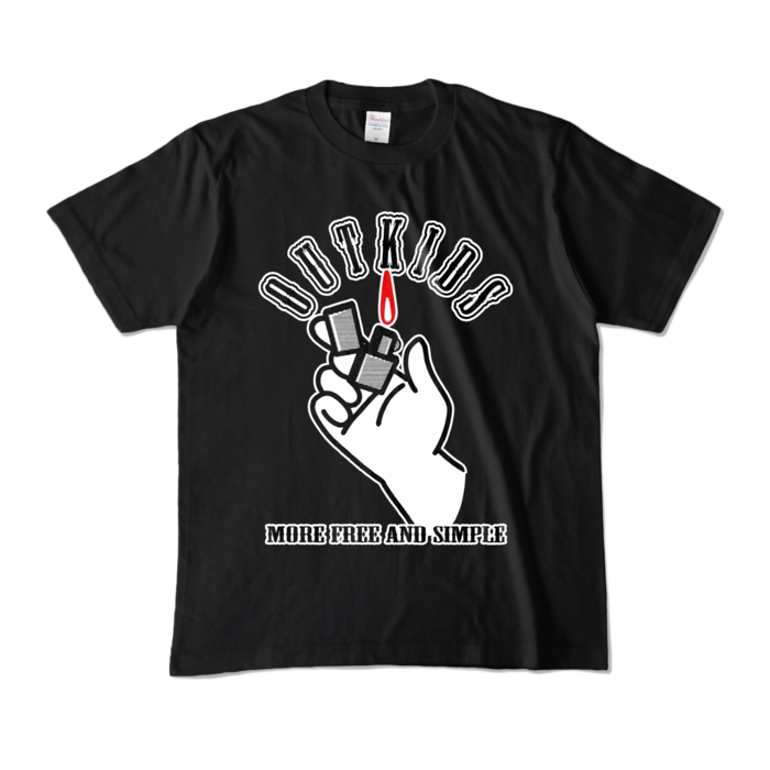 カラーTシャツ - M - ブラック (濃色)