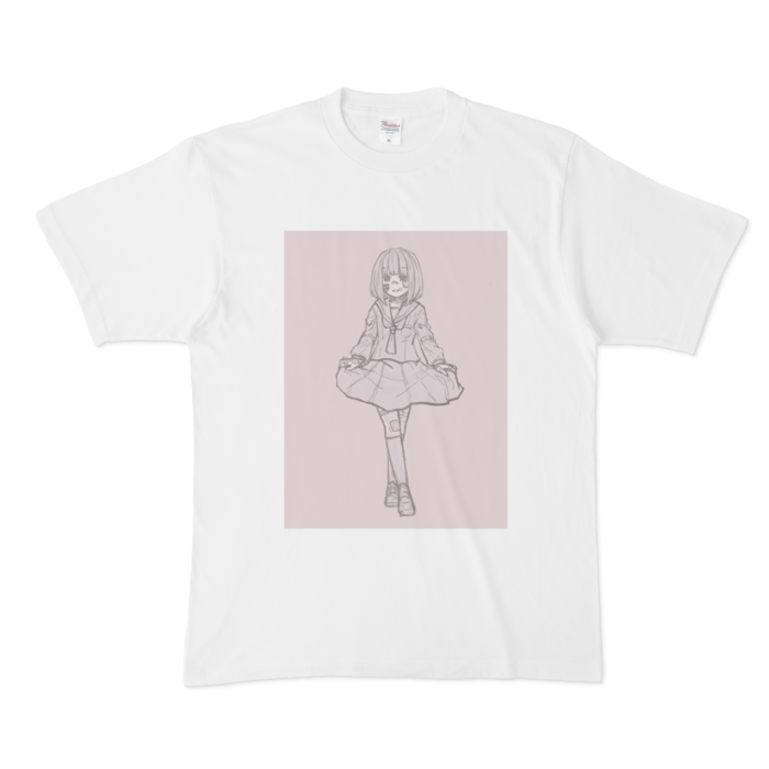 Tシャツ - XL - 白　濃いめ