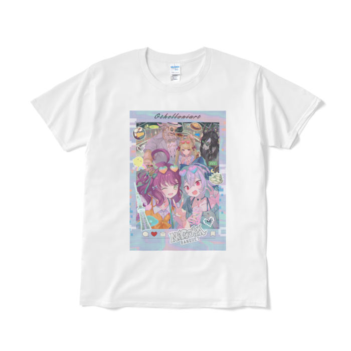 名古屋 前面(イラスト) - L - ホワイト