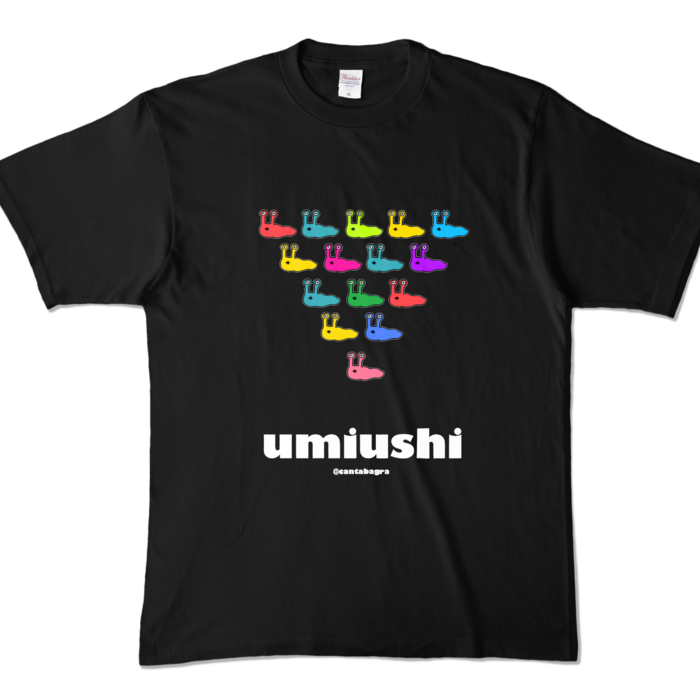 カラーTシャツ - XL - ブラック (濃色)