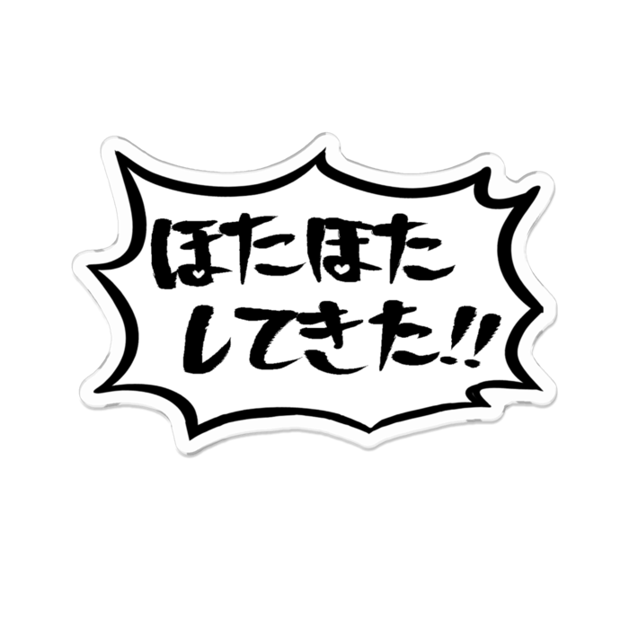 アクリルバッジ - 70 x 70 (mm)