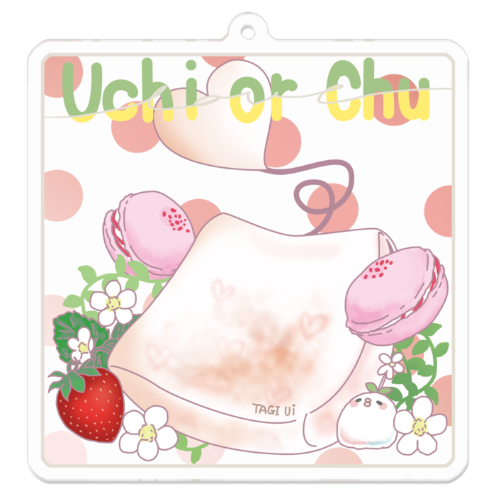 アクリルキーホルダー - 70 x 70 (mm)