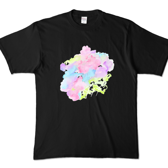 カラーTシャツ - XL - ブラック (濃色)