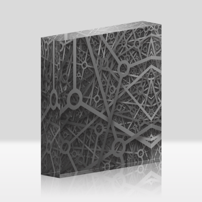 アクリルブロック - 100x100mm