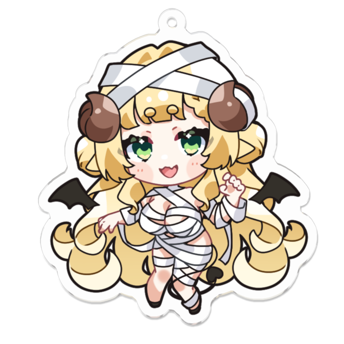 アクリルキーホルダー - 70 x 70 (mm)