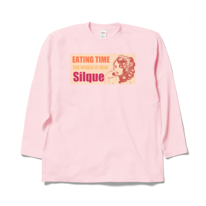 ロングスリーブTシャツ - XL - ライトピンク