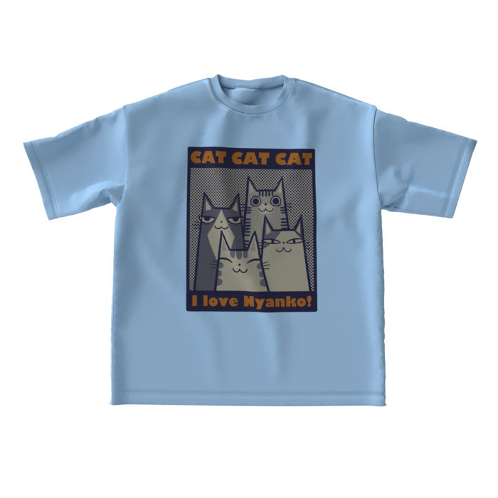 ビッグシルエットTシャツ - L - 正面(2)