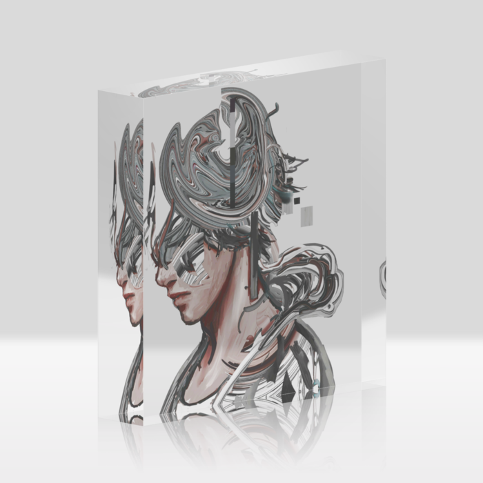 アクリルブロック - 100x100mm