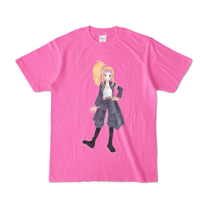 カラーTシャツ - S - ピンク (濃色)