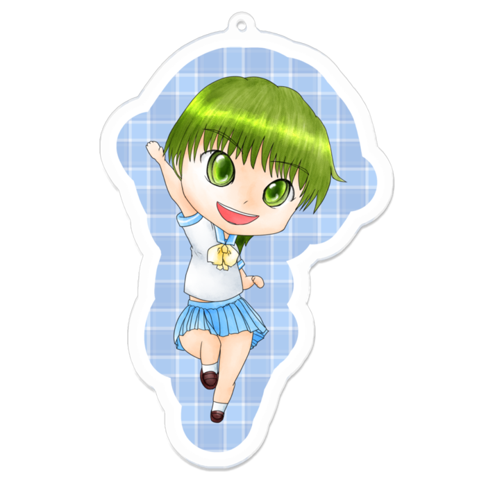 アクリルキーホルダー - 100 x 100 (mm)