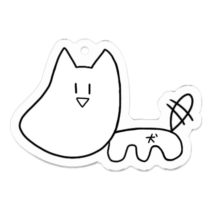 アクリルキーホルダーS