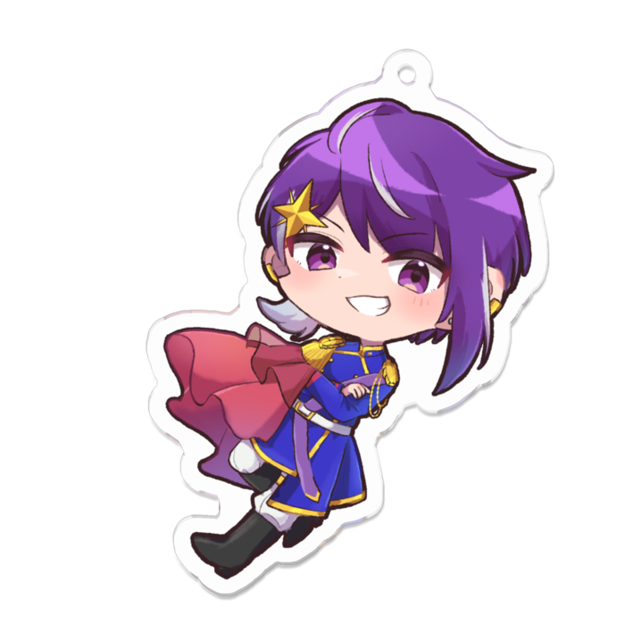 アクリルキーホルダー - 70 x 70 (mm)