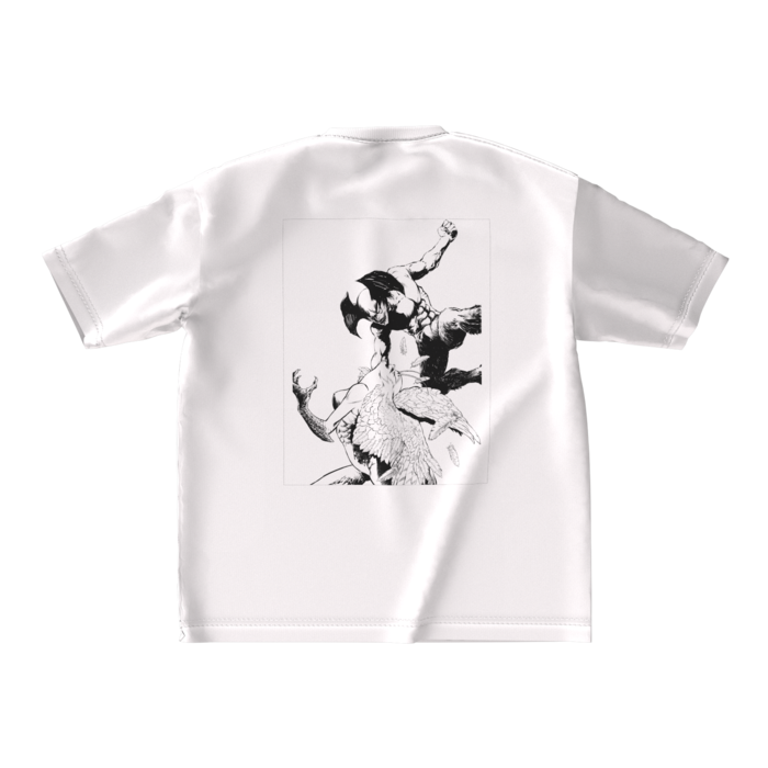 ビッグシルエットTシャツ - M - 背面