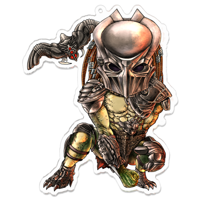 アクリルキーホルダー - 100 x 100 (mm)