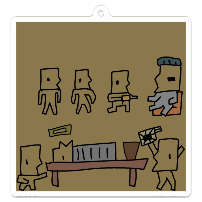 6.古代エジプト風壁画