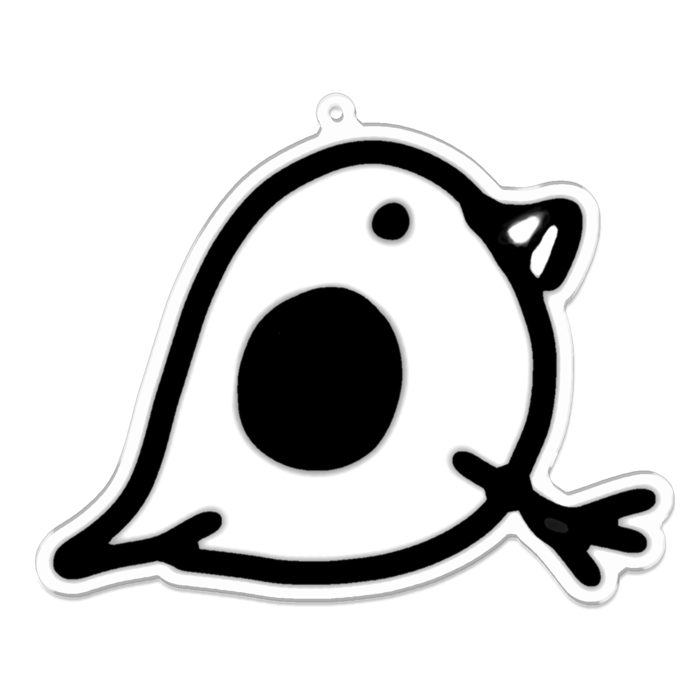 アクリルキーホルダー - 100 x 100 (mm)