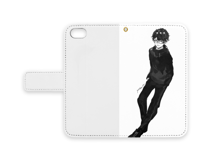 手帳型iPhoneケース - iPhone7 - ストラップ穴 あり
