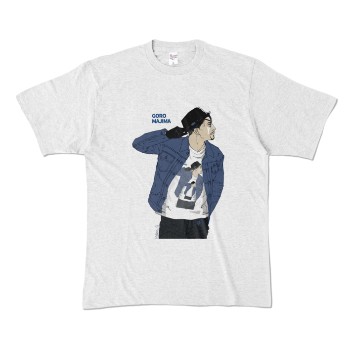 カラーTシャツ - XL - アッシュ (淡色)
