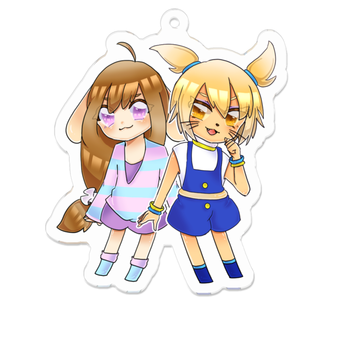 アクリルキーホルダー - 70 x 70 (mm)