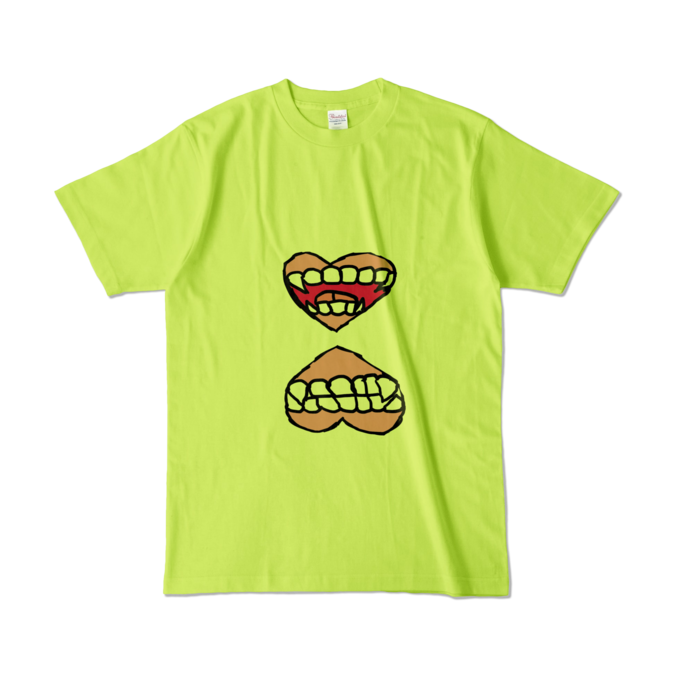 カラーTシャツ - L - ライトグリーン (淡色)