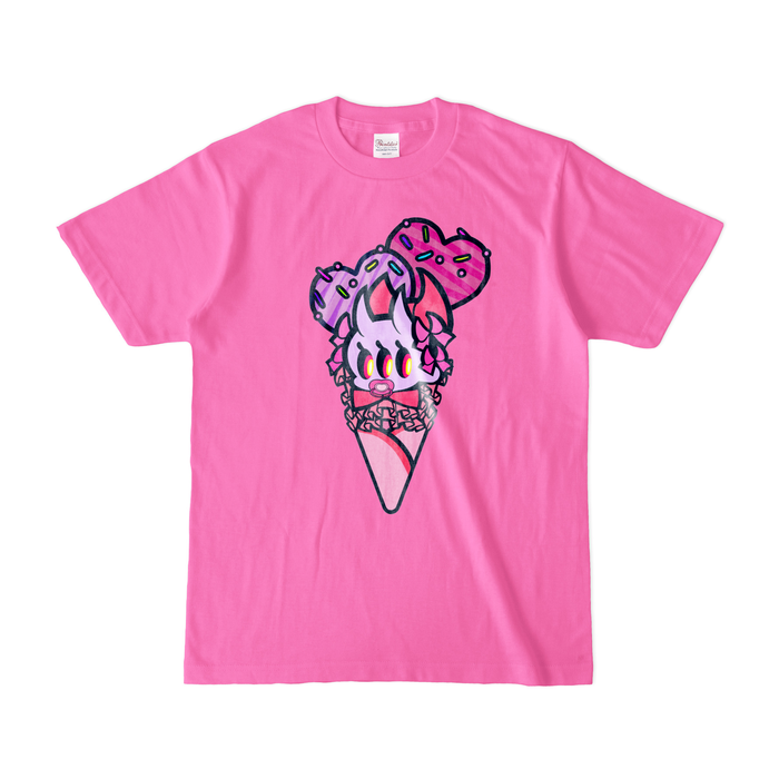 カラーTシャツ(濃色) - S - ピンク