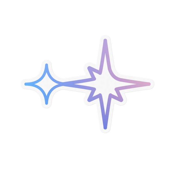 ステッカー - 100 x 100 (mm)(1)