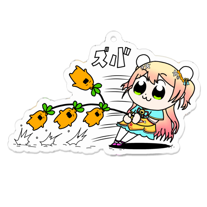 アクリルキーホルダー - 70 x 70 (mm)