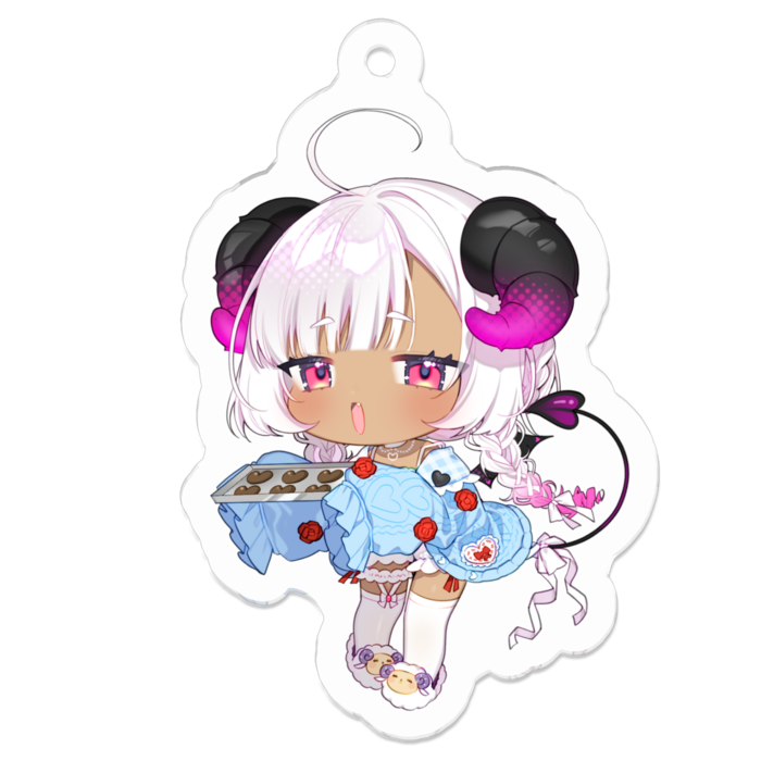 アクリルキーホルダー - 50 x 50 (mm)