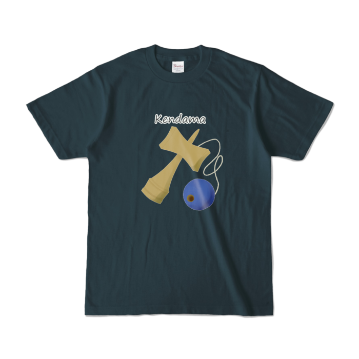 カラーTシャツ - S - デニム (濃色)