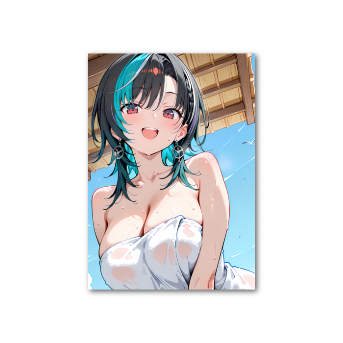 フォト風カード - 縦 - 片面