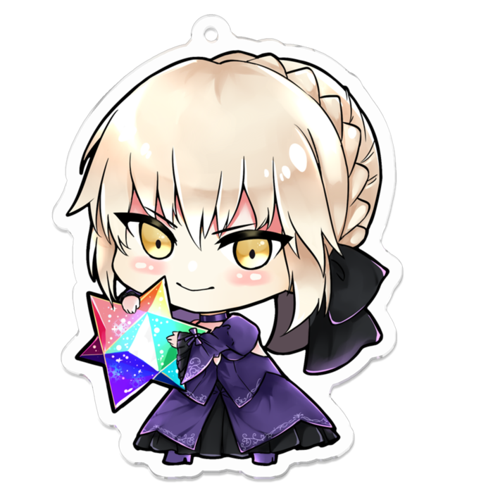 アクリルキーホルダー - 70 x 70 (mm)