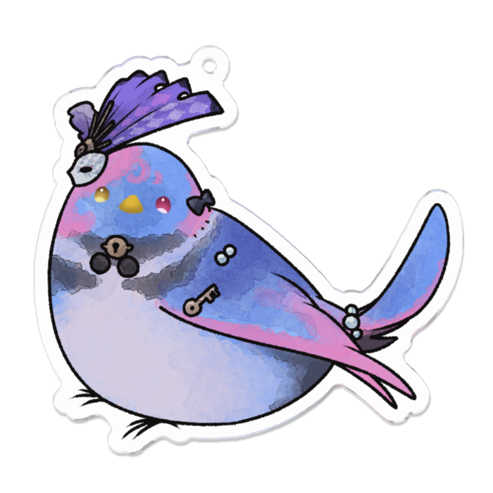 アクリルキーホルダー - 70 x 70 (mm)