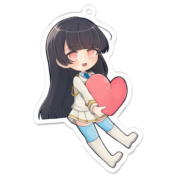 アクリルキーホルダー - 70 x 70 (mm)