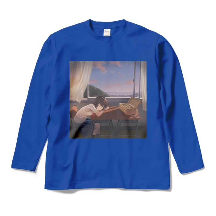 ロングスリーブTシャツ - M - ロイヤルブルー