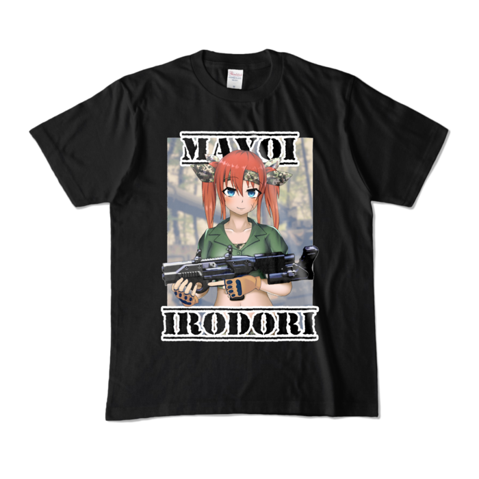ノーマルTシャツ - M - ブラック (濃色)