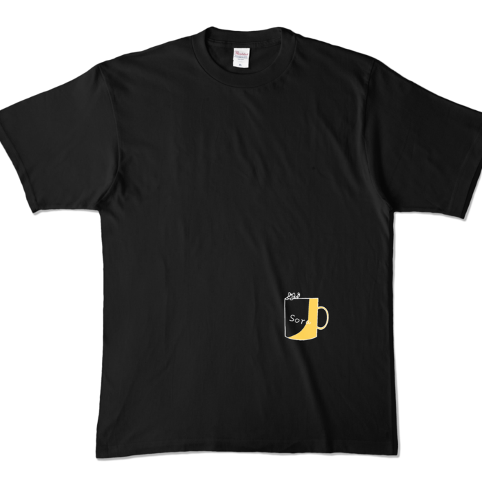 カラーTシャツ - XL - ブラック （濃色）