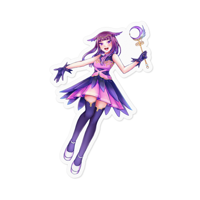 ステッカー - 100 x 100 (mm)(白)