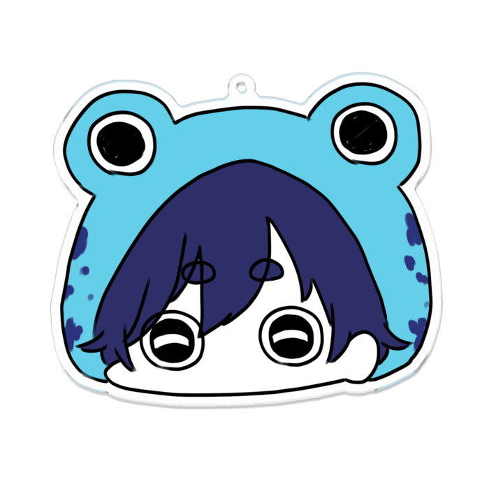 アクリルキーホルダー - 100 x 100 (mm)